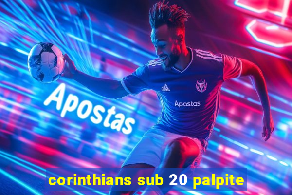 corinthians sub 20 palpite